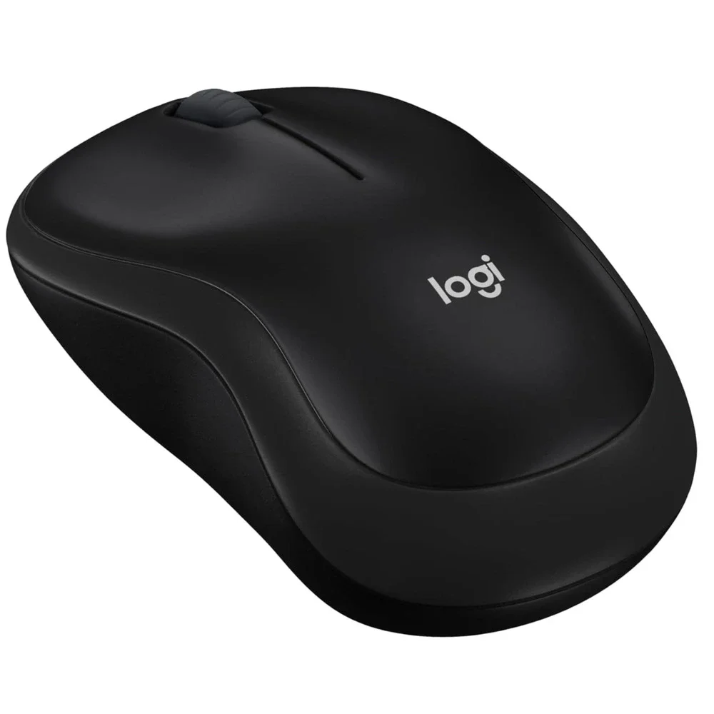 Logitech M185 Wireless Mouse - 2.4 GHz w/ USB Receiver, 1000 DPI Optical Track
